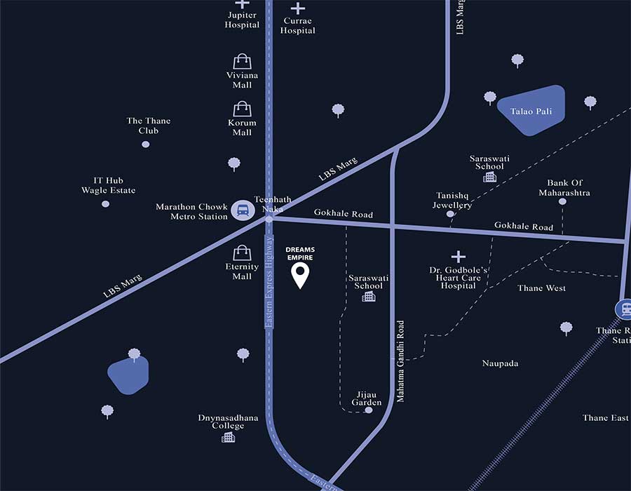 Dreams Empire Location